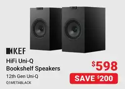 Visions Electronics HiFi Uni-Q Bookshelf Speakers 12th Gen Uni - Q offer