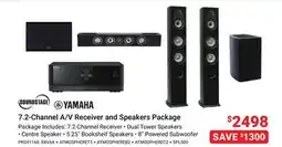 Visions Electronics 7.2-Channel A/V Receiver and Speakers Package offer