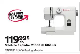Michaels Machine à coudre M1000 de SINGER offer