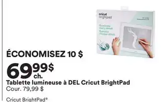 Michaels Tablette lumineuse à DEL Cricut BrightPad offer