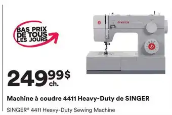 Michaels Machine à coudre 4411 Heavy-Duty de SINGER offer