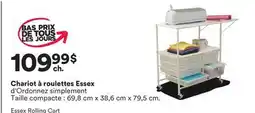 Michaels Chariot à roulettes Essex d'Ordonnez simplement offer