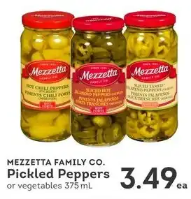 IGA Mezzetta family co. pickled peppers offer