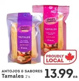 IGA Antojos & sabores tamales offer
