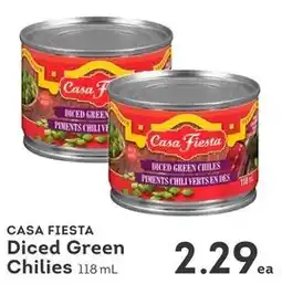 IGA Casa fiesta diced green chilies offer