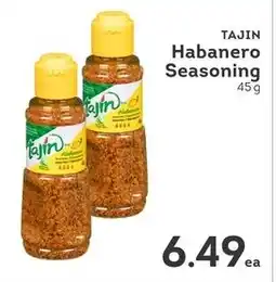 IGA Tajin habanero seasoning offer