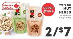 IGA We ♥BC nut mixes offer