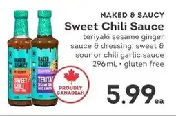 IGA Naked & saucy sweet chili sauce offer