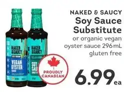 IGA Naked & saucy soy sauce substitute offer