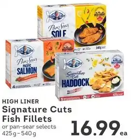 IGA High liner signature cuts fish fillets offer