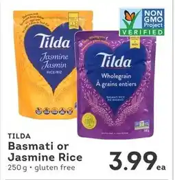 IGA Tilda basmati or jasmine rice offer