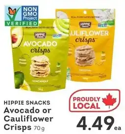 IGA Hippie snacks avocado or cauliflower crisps offer