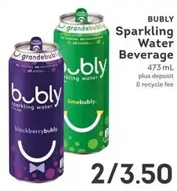 IGA Bubly sparkling water beverage offer