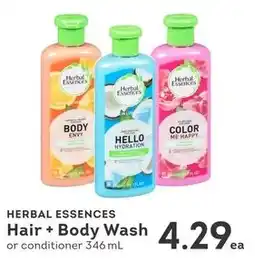 IGA Herbal essences hair + body wash offer