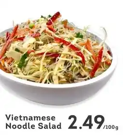 IGA Vietnamese noodle salad offer