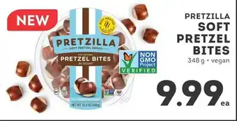 IGA Pretzilla soft pretzel bites offer