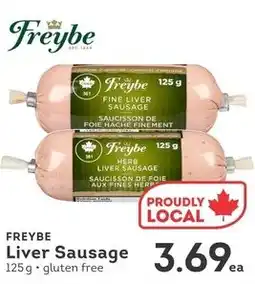 IGA Freybe Liver sausage offer