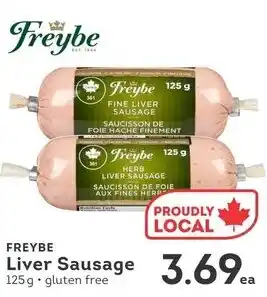 IGA Freybe Liver sausage offer
