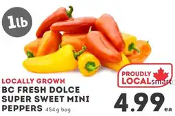 IGA Bc fresh dolce super sweet mini peppers offer