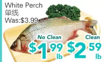 Ample Food Market White Perch offer