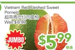 Ample Food Market Vietnam Red Fleshed Sweet Pomelo offer
