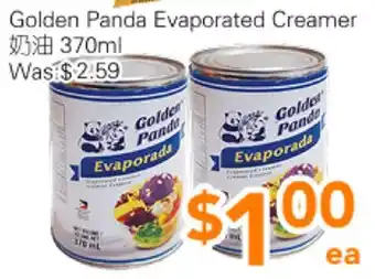 Ample Food Market Golden Panda Evaporated Creamer offer
