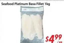 Bestco Food Mart Seafood Platinum Basa Fillet offer