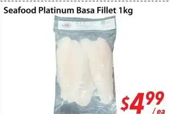 Bestco Food Mart Seafood Platinum Basa Fillet offer