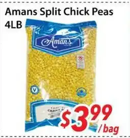 Bestco Food Mart Amans Split Chick Peas offer