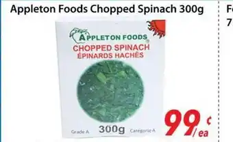 Bestco Food Mart Appleton Foods Chopped Spinach offer