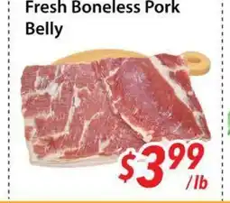 Bestco Food Mart Fresh Boneless Pork Belly offer