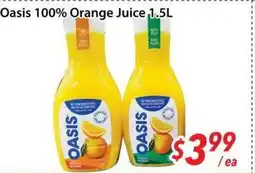 Bestco Food Mart Oasis 100% Orange Juice offer