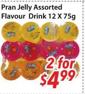 Bestco Food Mart Pran Jelly Assorted Flavour Drink offer