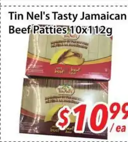 Bestco Food Mart Tin Nel's Tasty Jamaican Beef Patties offer