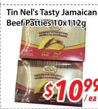 Bestco Food Mart Tin Nel's Tasty Jamaican Beef Patties offer