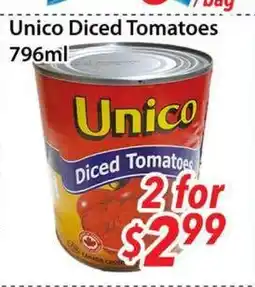 Bestco Food Mart Unico Diced Tomatoes offer