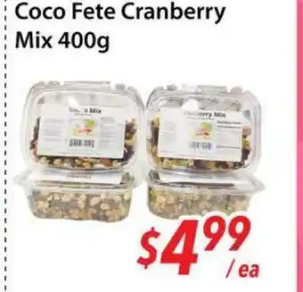 Bestco Food Mart Coco Fete Cranberry Mix offer