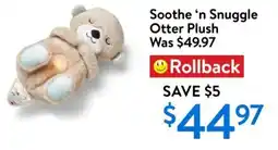 Walmart Soothe 'n snuggle otter plush offer