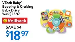 Walmart VTech baby bopping & cruising baby driver offer
