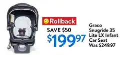 Walmart Graco snugride 35 lite lx infant car seat offer