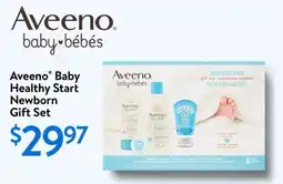 Walmart Aveeno baby healthy start newborn gift set offer