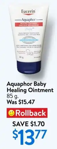 Walmart Aquaphor baby healing ointment offer