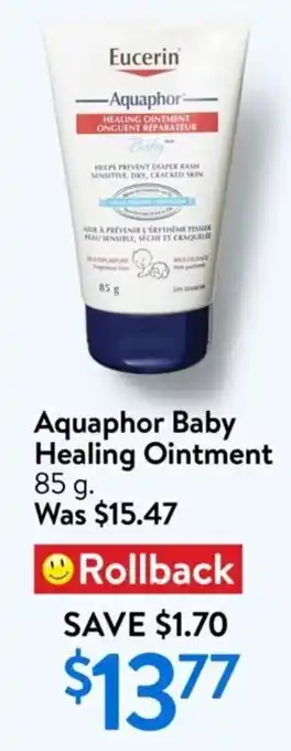 Walmart Aquaphor baby healing ointment offer