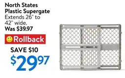 Walmart North states plastic supergate extends offer