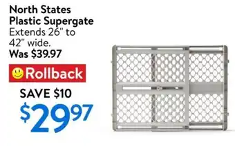 Walmart North states plastic supergate extends offer