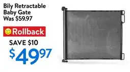 Walmart Bily retractable baby gate offer