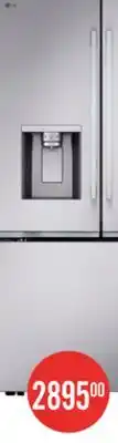 The Brick NEW! LG 36 24 cu. ft. French 3-Door Counter-Depth MAX Refrigerator offer