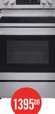 The Brick LG 6.3 Cu. Ft. Smart Electric Range with Air Fry and True Convection - Smudge Proof Stainless Steel offer