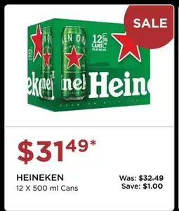 The Beer Store HEINEKEN offer