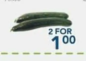 Oceans Fresh Food Market Cucumber offer